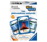 Ravensburger - Jeu interactif tiptoi® Mini Quiz - Les phénomènes naturels - Jeux électroniques éducatifs sans écran en français - A partir de 6 Ans - 00 067