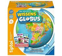 Ravensburger Jeu Tiptoi 00107 - Le Globe du Savoir interactif - Globe d'apprentissage pour Les Enfants de 7 Ans et Plus, Jouets pour garçons et Filles, pour 1 à 4 Joueurs