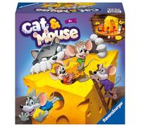 Ravensburger Jeux de société Chat et Souris pour Enfants à partir de 4 Ans - 2 à 4 Joueurs
