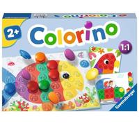 Ravensburger Jeux pour Enfants 20832 - Colorino - Jeu pour Enfants pour Apprendre Les Couleurs, Jeu Plug-in en mosaïque, Jouet à partir de 2 Ans