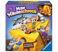 Ravensburger Jeux pour Enfants 24562 - Max Mäuseschreck - Jeu de dés pour 2 à 4 Joueurs, Jeu pour Enfants à partir de 4 Ans - Cadeaux d'anniversaire