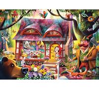 Ravensburger - Jigsaw Puzzle Little Red Riding Hood and The Wolf, 1000 pcs. 120006305