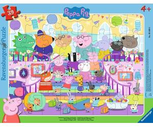 Ravensburger Kinderpuzzle 05699 - Familienfest mit Peppa und Freunden - 30-48 Te