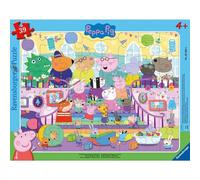 Ravensburger Kinderpuzzle 05699 - Fête de famille avec Peppa et ses amis - 39 pièces Puzzle cadre Peppa Pig pour enfants à partir de 4 ans