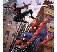 Ravensburger Kinderpuzzle 08025 - Spider-Man protège la ville - 3x49 pièces Puzzle Spider-Man pour enfants à partir de 5 ans