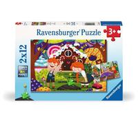 Ravensburger Puzzle pour Enfants - 12004045 Contes de fées - Puzzle pour Enfants à partir de 3 Ans, avec 2 x 12 pièces
