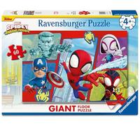 Ravensburger - Puzzles Spidey | Puzzle 4 Ans ou Plus | Cadeau Enfant 4 Ans Ou Plus De 60 Pièces | Puzzles Enfants 70x50Cm | Ravensburger Puzzle