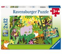 Ravensburger Kinderpuzzle 2x24 Teile - Monster Trucks