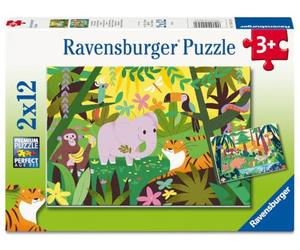 Ravensburger Kinderpuzzle 2x24 Teile - Monster Trucks