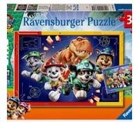 Ravensburger Kinderpuzzle 3x49 Teile - Paw Patrol 3 Dino Movie