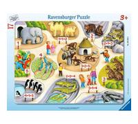 Puzzle 17 pièces Ravensburger - Type de cadre Comptons jusqu'à 5 multicolore G