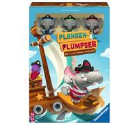 Ravensburger Kinderspiel 22342 - Plank Plumpser - Qui Risque trop de se mouiller ! - Un Jeu passionnant pour 2 à 4 Enfants à partir de 5 Ans