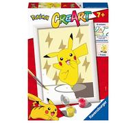Ravensburger Kits CreArt Pokemon Paint by Numbers pour Enfants et Adultes à partir de 7 Ans - Set de Bricolage pour Enfants