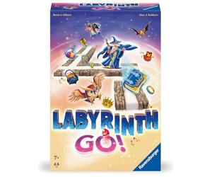 Ravensburger Labyrinth Go ! - Jeu de Société Labyrinthe avec Dés - Jeu Familial - 1 à 4 Joueurs - Dès 7 Ans - 24699 - Multilingue - Version Française Incluse