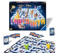 Ravensburger Labyrinthe Disney 100 Ans - Jeu de Société Classique Famille - Jeu de Plateau Stratégie - Mickey et Personnages Disney - 2 à 4 Joueurs - Dès 7 Ans - Édition Anniversaire