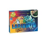 Ravensburger - Labyrinthe Glow in The Dark Jeu de société pour Toute la Famille, 2-4 Joueurs, idée Cadeau pour Les Enfants de 7 Ans et Plus, édition Italienne