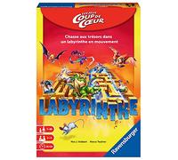 Ravensburger - Labyrinthe - Jeu de Plateau - Se Joue dans la boîte - Format de boîte Compact - Enfant et Famille - 2 à 4 Joueurs dès 7 Ans - 26728 - Version française