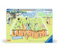 Ravensburger - Labyrinthe Junior Bluey, Jeu de Table pour Toute la Famille, 2 à 4 Joueurs, idée Cadeau pour Enfants 4 Ans et édition en Italien