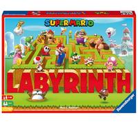 Ravensburger - Labyrinthe Super Mario - Jeu de Société Famille Dès 7 Ans - Jeu de Réflexion et Stratégie - 2 à 4 Joueurs - Multilingue - Français Inclus - 260638