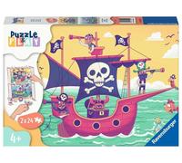 Ravensburger - Puzzle&Play - 2x24 pièces - Terre en Vue - pour Enfants dès 4 Ans - Puzzle de qualité supérieure - Carton épais et résistant - 05592