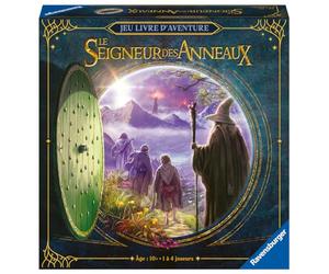 Ravensburger - Le Seigneur des Anneaux - Livre d'Aventure - Jeu de Plateau coopératif - 1 à 4 Joueurs dès 10 Ans - 30 Minutes par chapitres (8 chapitres) - Version française