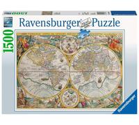 Ravensburger - Legpuzzel Wereldkaart 1594 1500st. NEUF