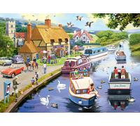 Ravensburger Leisure Days No.7 Evening On The River 1000 Piece Jigsaw Puzzle