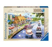 Ravensburger- Jours de Loisirs Leisure Days No.7 - Puzzle de 1000 pièces Soirée sur la rivière pour Adultes et Enfants à partir de 12 Ans, 17488, Multicolore