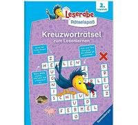 Ravensburger Leserabe Rätselspaß - Kreuzworträtsel zum Lesenlernen - 2. Lesestufe