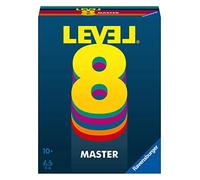 Ravensburger - Level 8 Master - Jeu De Cartes - Jeu De Société Famille - Combinaisons - 2 à 6 Joueurs dès 10 Ans - Mixte - 20865 (Multilingue - Français Inclus)