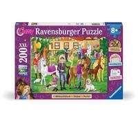 Ravensburger Lissy Activity Puzzle pour Enfant 200 pièces avec Bloc d'énigmes, Bande dessinée, Autocollants et Affiches pour Les Fans de Lissy à partir de 8 Ans