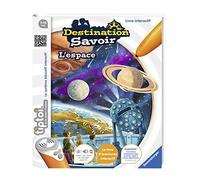 Ravensburger - Livre d'aventure interactif tiptoi - Destination savoir L'espace - Jeux électroniques éducatifs sans écran et en français - A partir de 7 ans - 00679