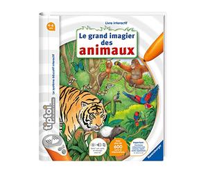 Ravensburger - Livre interactif tiptoi - Le grand imagier des animaux - Jeux électroniques éducatifs sans écran et en français - A partir de 4 ans - 00648