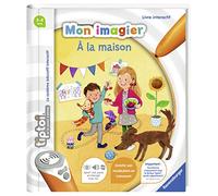 Ravensburger - Livre interactif tiptoi - Mon imagier à la maison - Jeux électroniques éducatifs sans écran en français - Enfants à partir de 3 ans - 00695