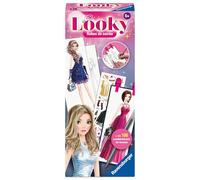 Ravensburger - Looky Robes de soirée - S'utilise Seul ou avec la Machine Looky - Loisir créatif - Dessin de Mode - Stylisme - Activité détente et créative - Dès 6 Ans - 23871 - Version française