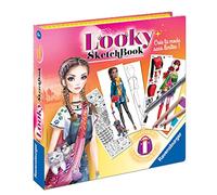 Ravensburger - Looky Sketch Book - Petits Animaux - Loisir créatif - Dessin de Mode - Stylisme - Activité détente et créative - Dès 6 Ans - 18083 - Version française