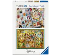 Ravensburger - Magical World of Disney - Puzzle 2 x 1000 pièces - #1 Album de timbres - #2 Meilleurs thèmes - Puzzles pour adultes