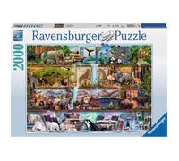 Ravensburger - Magnifique monde animal - Puzzle 2000 pièces - Flora & fauna - Mixte