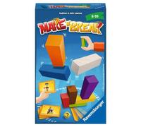 Ravensburger - Make 'n' Break | jeu pour 2 à 4 joueurs, jeu pour enfants à partir de 8 ans, format compact, jeu de voyage, jeu d'action