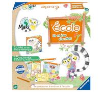 Ravensburger - Maki ne Veut Pas Aller à l'école - L'Ecole - Premier Jeu de société pour Enfants - Enfant et Parents - à partir de 3 Ans - Mixte - 22356 - Version française