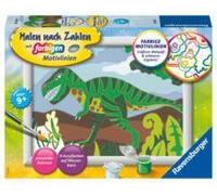 Ravensburger Malen nach Zahlen 20293 - Hungriger Dinosaurier - Kinder ab 9