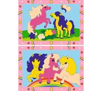 Ravensburger Malen Nach Zahlen Süße Ponys, Mal Set, Malvorlage, Vorlage, Bild, Kinder, Junior, 27773 5