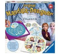 Ravensburger - Mandala Designer - Dessin - Loisir créatif - Pochoirs - Crayons de Couleur Inclus - La Reine des Neiges 2 - Activité créative - Enfant - Dès 6 Ans - 29026 - Version française