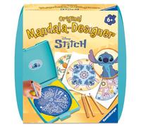 Ravensburger - Mandala Designer - Mini - Stitch - Dessin - Loisir créatif - Kit Voyage - Pochoir - Dès 6 Ans - 12028014