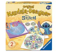 Ravensburger - Mandala Designer - Stitch - Dessin - Loisir créatif - Pochoirs - Disney - Dès 6 ans - 12028015