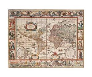 Ravensburger Map of the World 1650 Puzzle en cubes 2000 pièce(s) Cartes