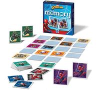 Ravensburger Marvel Spiderman Mini Memory Game - Matching Picture Snap Pairs Game For Kids Age 3 Years and Up