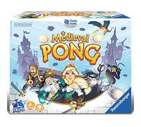 Ravensburger - Médieval Pong - Jeu d'ambiance en Famille ou Entre Amis - Jeu d'apéro - Jeu de Lancer - 2 à 6 Joueurs dès 8 Ans - Version française - 26006
