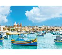 Ravensburger Mediterranean Places Malte Puzzle 1000 pièces pour Adultes et Enfants à partir de 14 Ans, Puzzle avec Motif de Malte 12000028