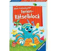 Ravensburger – Cahier d'énigmes de vacances – Jeux pour enfants 7–9 ans, voyages et maison